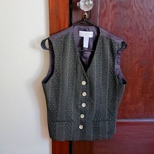 Liz Claiborne Petite Collection Vest